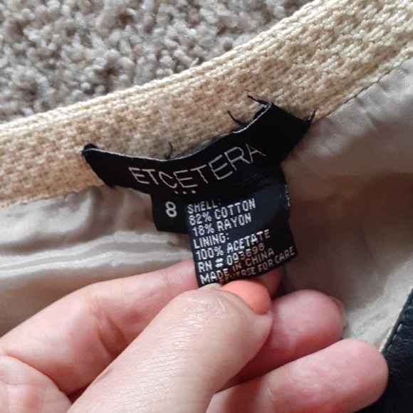 ETCETERA sz8 skirt, barely worn, $145 - Picture 5 of 5
